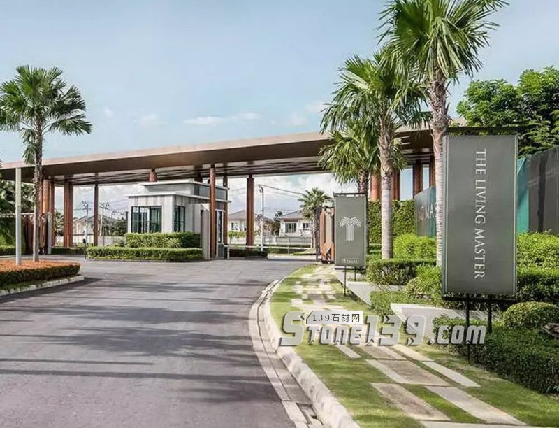 創意景觀設計,石材嵌草鋪裝惹人醉