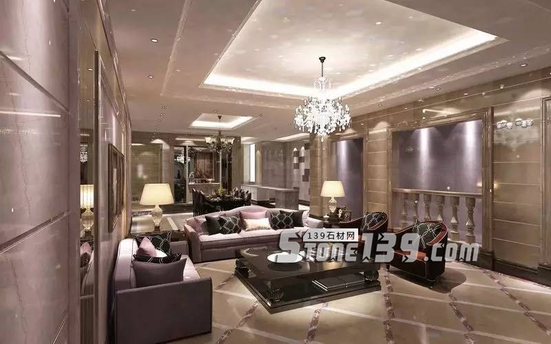 全屋石材定制,量身打造豪華別墅地板