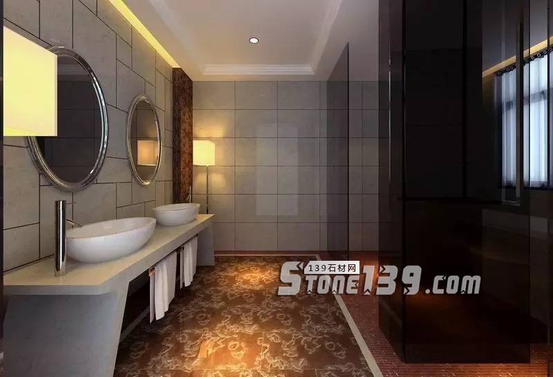 全屋石材定制,量身打造豪華別墅浴室