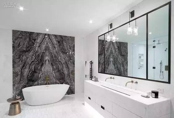 全屋石材定制,量身打造豪華別墅浴室