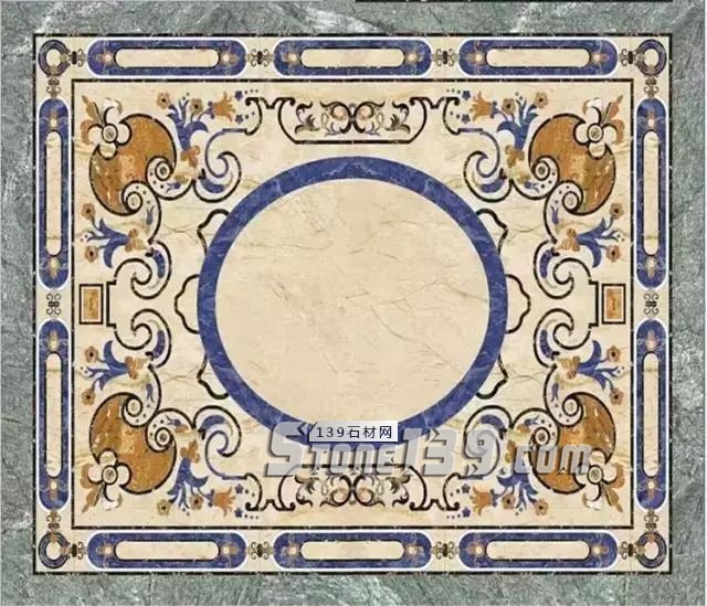 大理石拼花圖案