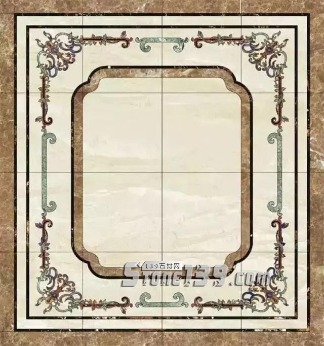 大理石拼花圖案
