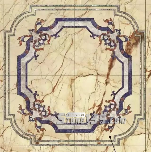 大理石拼花圖案