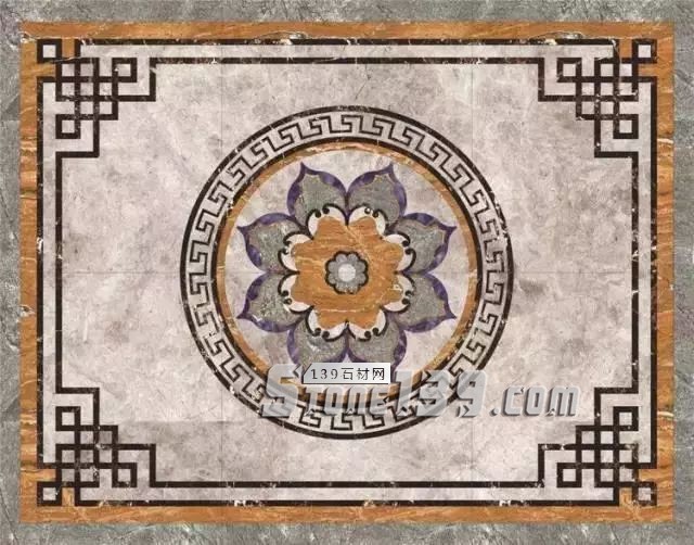 大理石拼花圖案