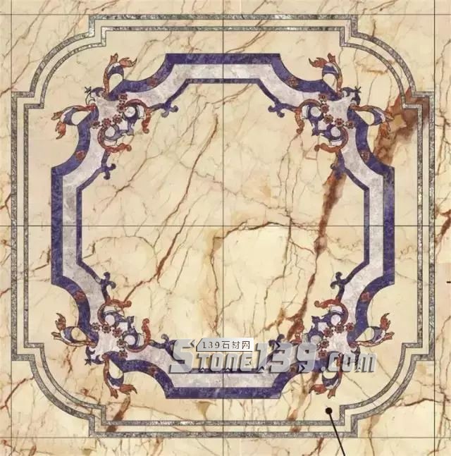 大理石拼花圖案