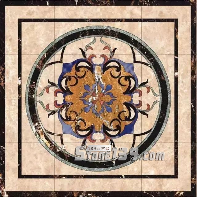 大理石拼花圖案