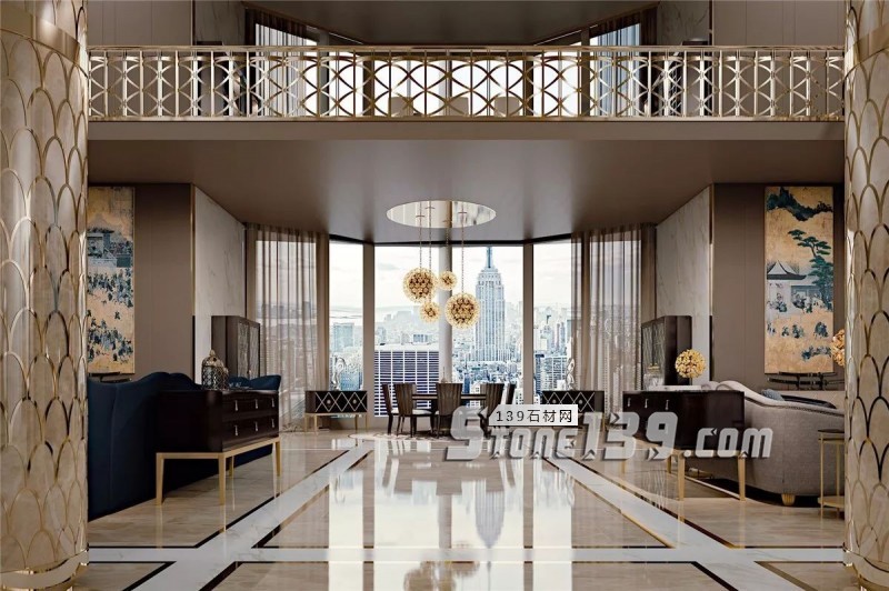 全球頂級公寓住宅 紐約曼哈頓區多樣風格的大理石應用賞析