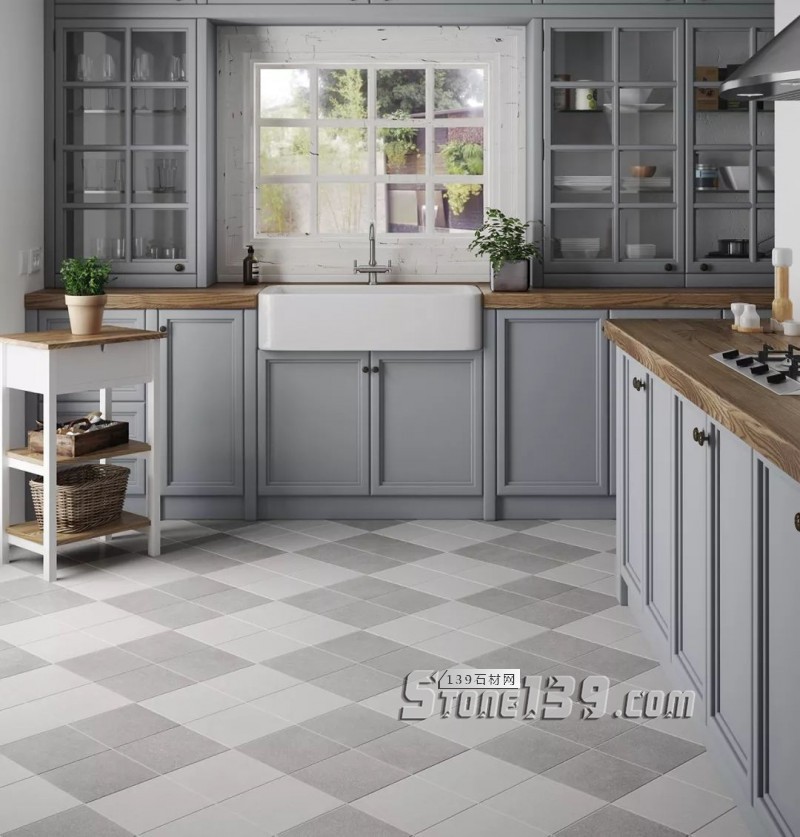 地面空間鋪陳，天馬行空的石材應用