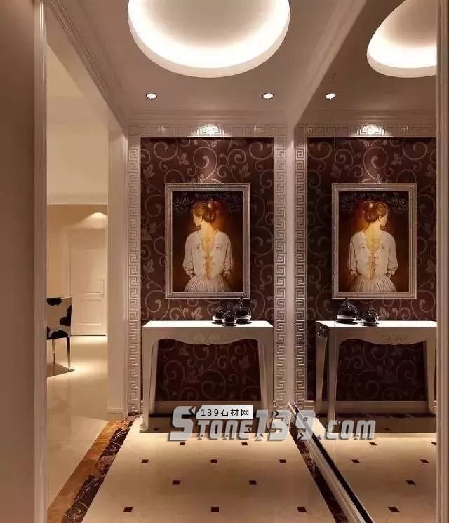 那些用石材裝飾的漂亮玄關(guān) 你心動(dòng)了嗎?