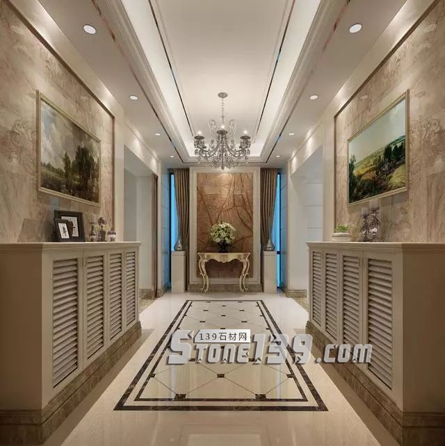 那些用石材裝飾的漂亮玄關(guān) 你心動(dòng)了嗎?
