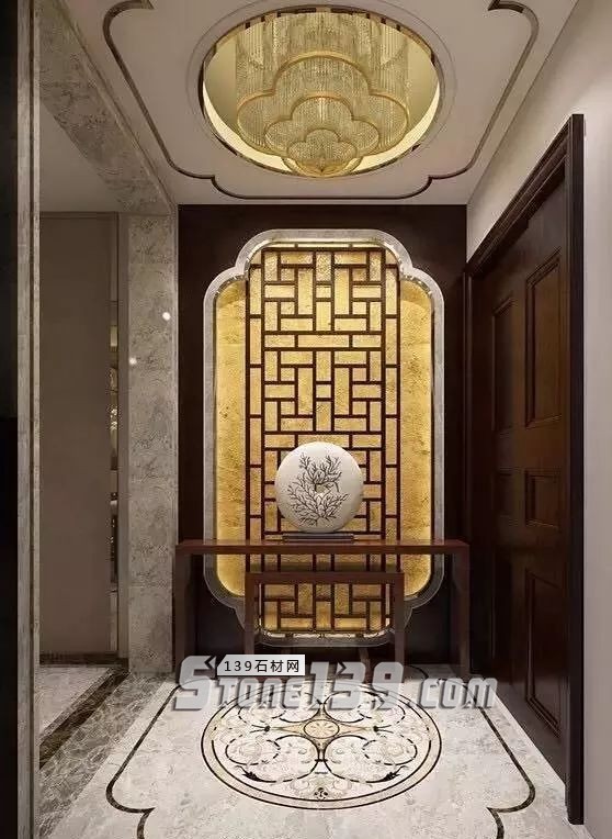 那些用石材裝飾的漂亮玄關(guān) 你心動(dòng)了嗎?