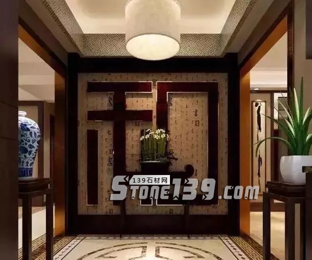 那些用石材裝飾的漂亮玄關(guān) 你心動(dòng)了嗎?