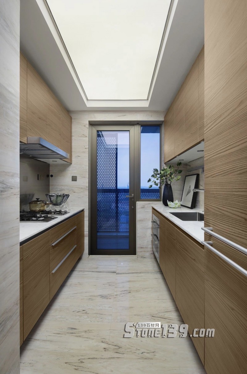 淺色大理石+黃銅，輕奢別墅裝飾 有質感有品味的生活