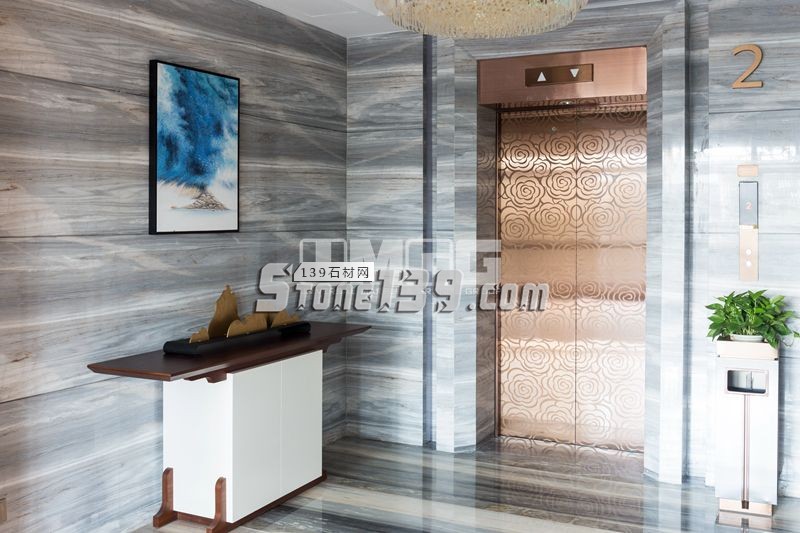 大理石工程應用中的追紋與對紋應用案例欣賞 大理石紋路應用案例