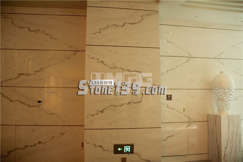 大理石工程應用中的追紋與對紋應用案例欣賞 大理石紋路應用案例