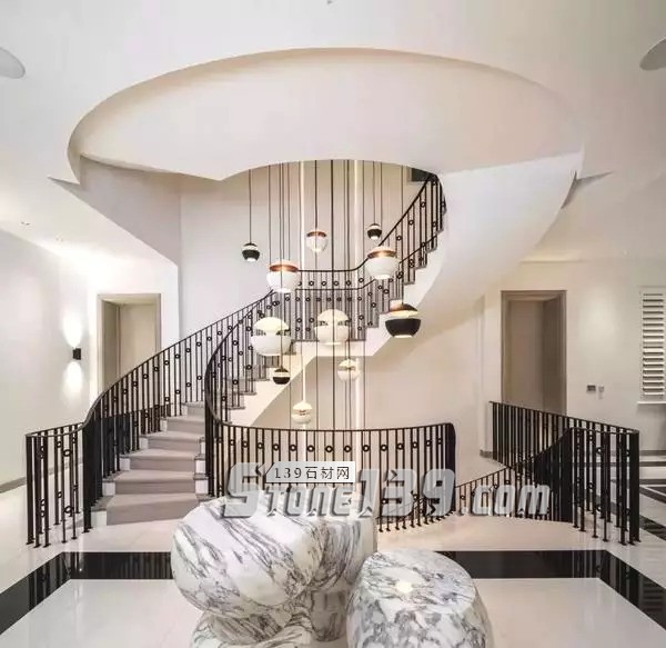 大理石+金屬，輕奢風的最佳cp