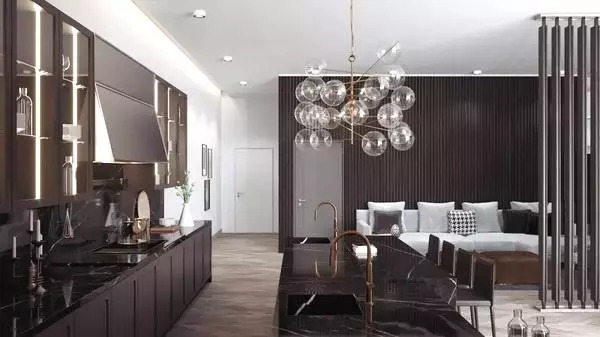 大理石+金屬，輕奢風的最佳cp