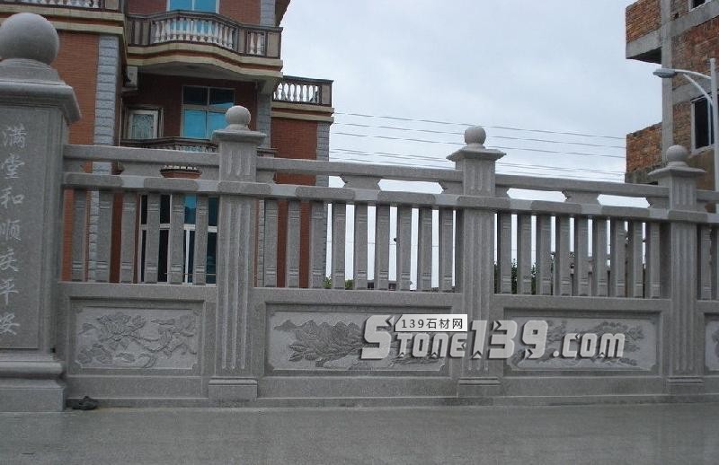 石材欄桿護欄應用案例