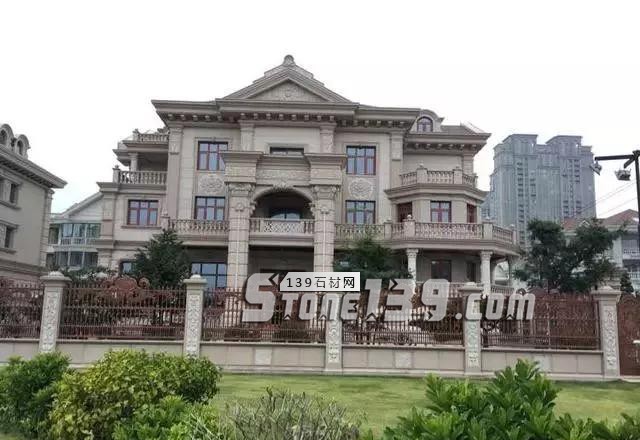 不要小看農村,石材別墅消費起來也是很大一個工程量 農村石材別墅