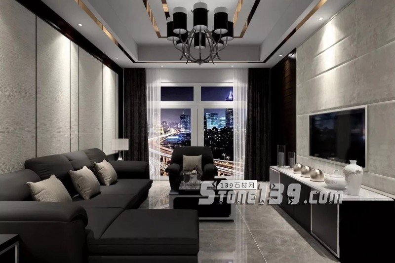 五款流行灰色大理石裝飾(愛馬仕灰 云多拉灰 瑪雅灰 克羅地亞灰 玻利維亞灰)