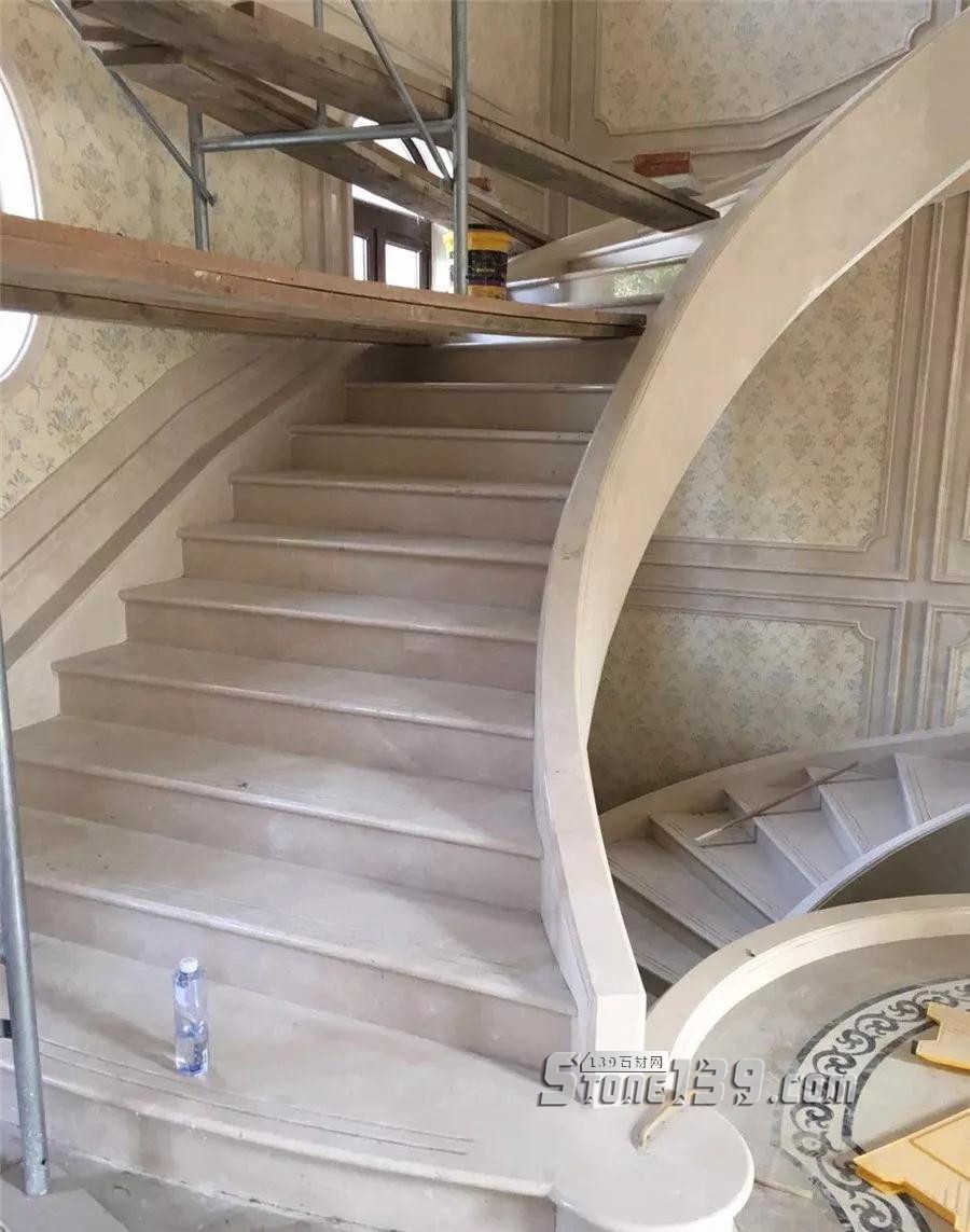 為什么旋轉樓梯一定要用石材？