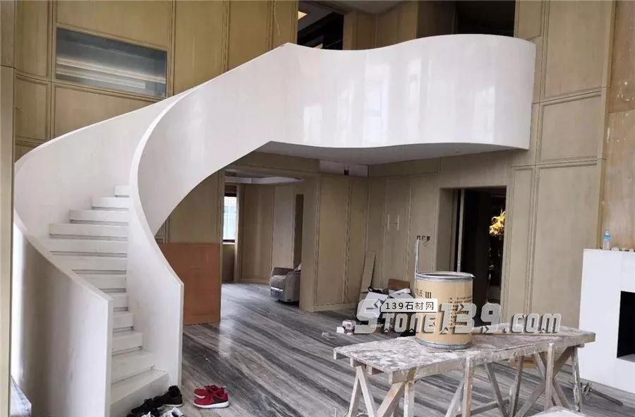 為什么旋轉樓梯一定要用石材？