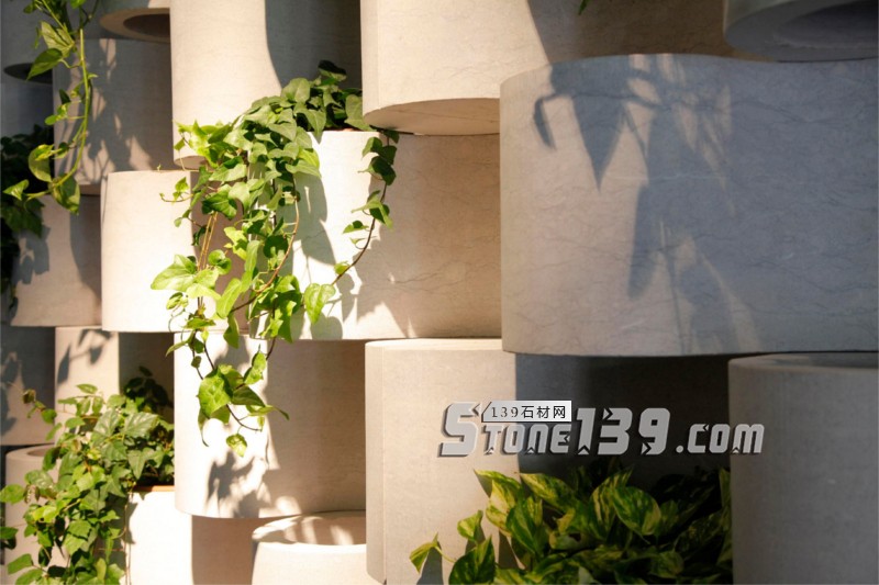 意大利石材展會上的那些大理石藝術品