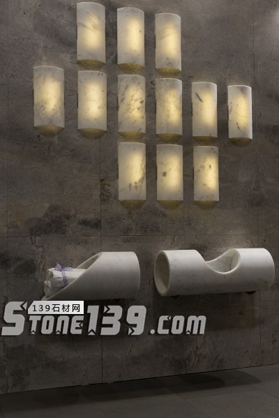 意大利石材展會上的那些大理石藝術品