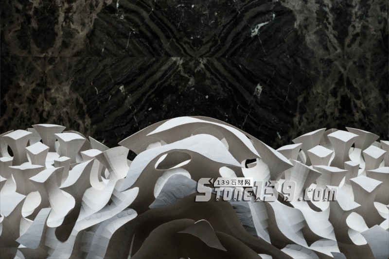 意大利石材展會上的那些大理石藝術品