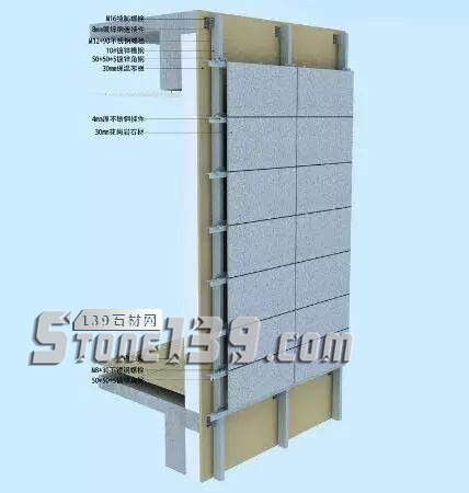 關于石材干掛幕墻的優化設計