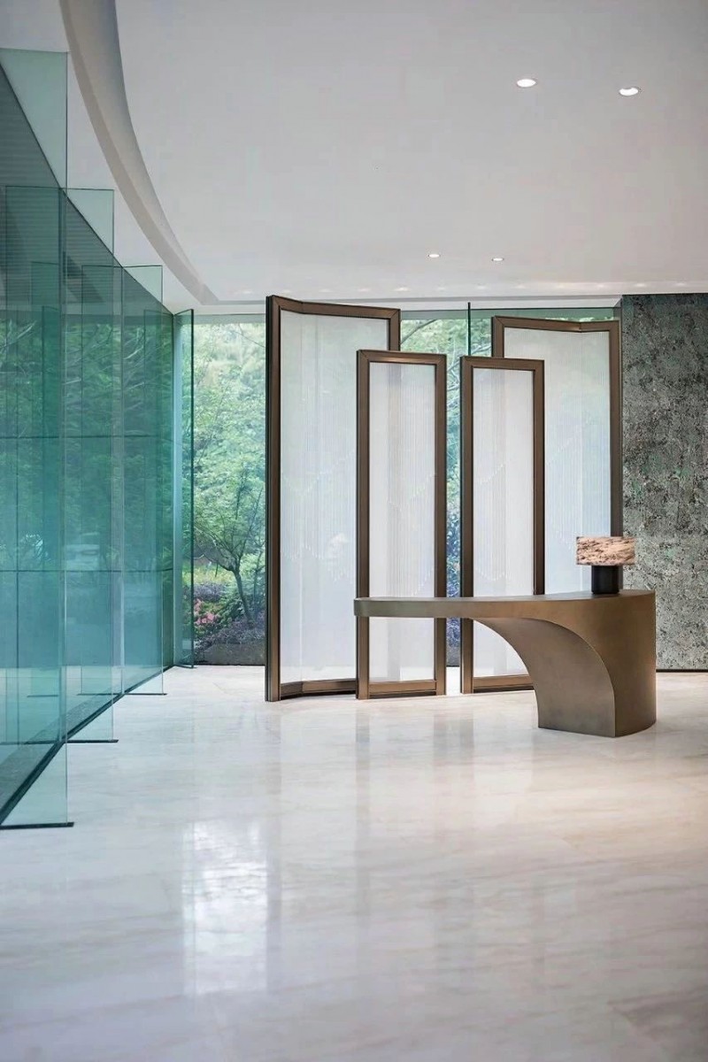 亞馬遜天然綠色石材工程案例,讓建筑空間更貼近自然