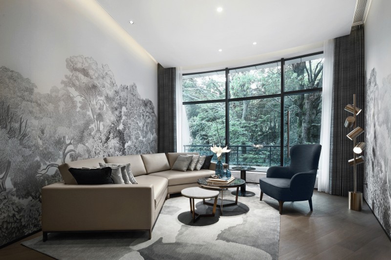 亞馬遜天然綠色石材工程案例,讓建筑空間更貼近自然