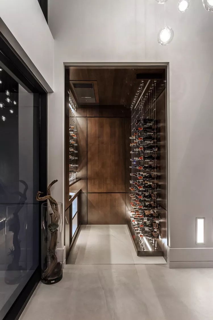 大理石裝飾的室內空間 黑白灰色經典國際范