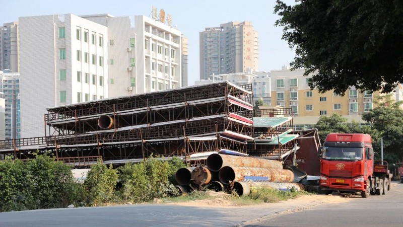 中國石材基地“福建水頭”路邊違規廣告牌整治行動