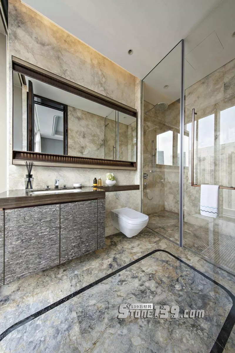 廚衛(wèi)空間的大理石裝飾設(shè)計欣賞