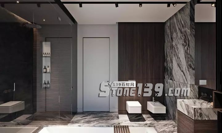 廚衛(wèi)空間的大理石裝飾設(shè)計欣賞