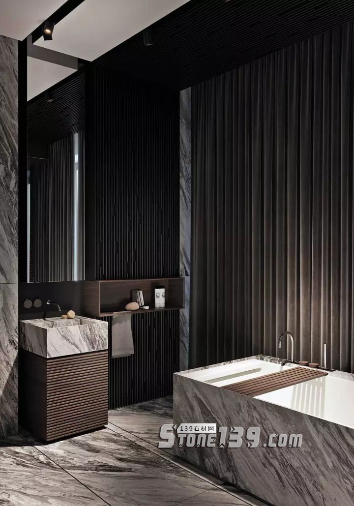 廚衛(wèi)空間的大理石裝飾設(shè)計欣賞