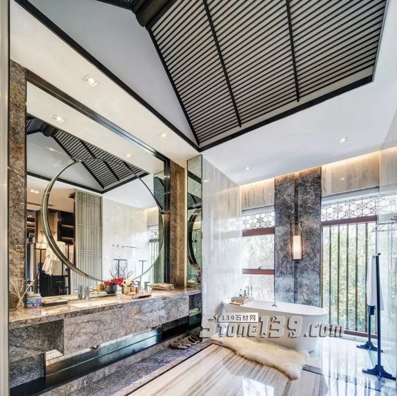 廚衛(wèi)空間的大理石裝飾設(shè)計欣賞