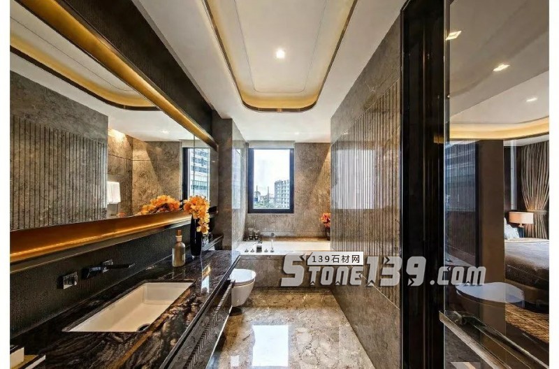 廚衛(wèi)空間的大理石裝飾設(shè)計欣賞