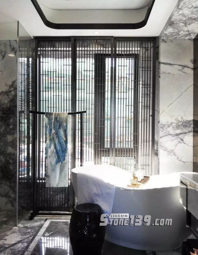 廚衛(wèi)空間的大理石裝飾設(shè)計欣賞