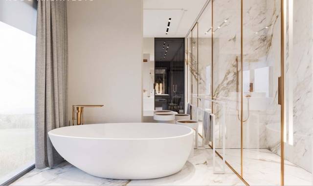 廚衛(wèi)空間的大理石裝飾設(shè)計欣賞