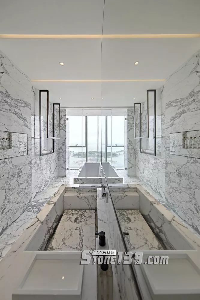 廚衛(wèi)空間的大理石裝飾設(shè)計欣賞