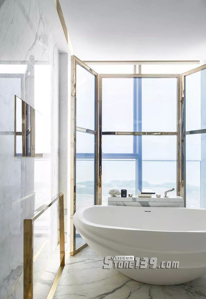廚衛(wèi)空間的大理石裝飾設(shè)計欣賞