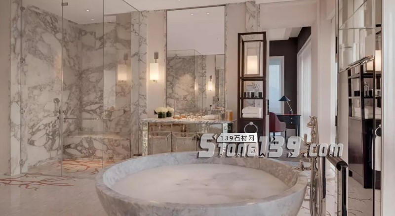 廚衛(wèi)空間的大理石裝飾設(shè)計欣賞