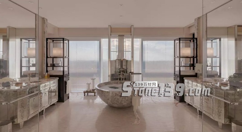 廚衛(wèi)空間的大理石裝飾設(shè)計欣賞