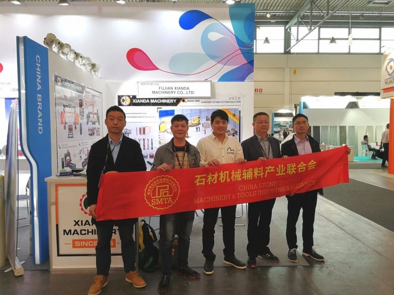 石材機械輔料產業聯合會首次亮相意大利維羅納石材展
