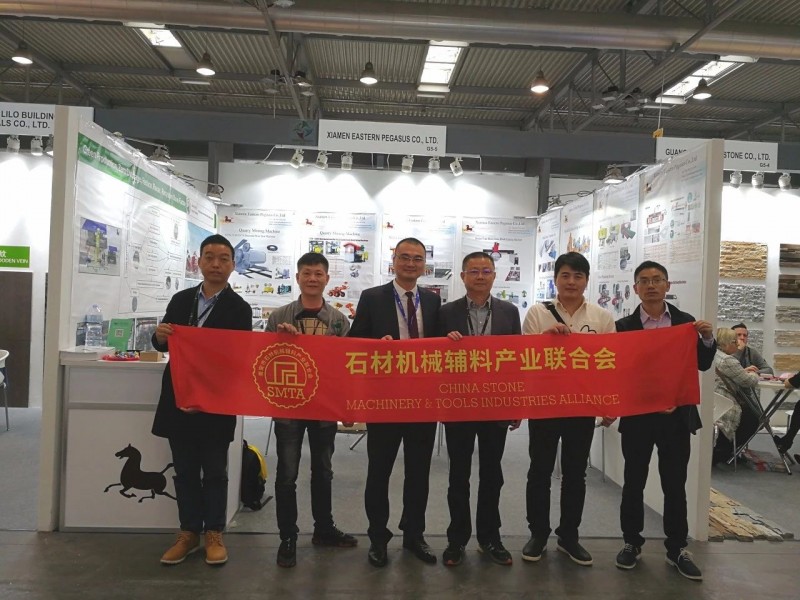 石材機械輔料產業聯合會首次亮相意大利維羅納石材展