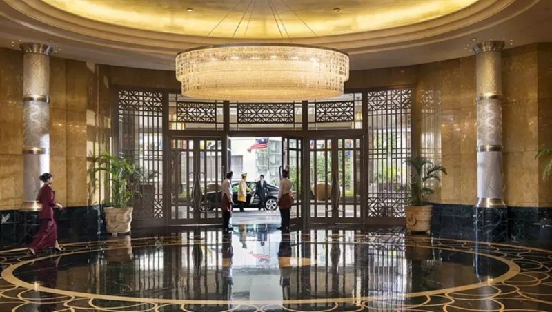 世上最美的一堵石材背景墻,因為色差才美!