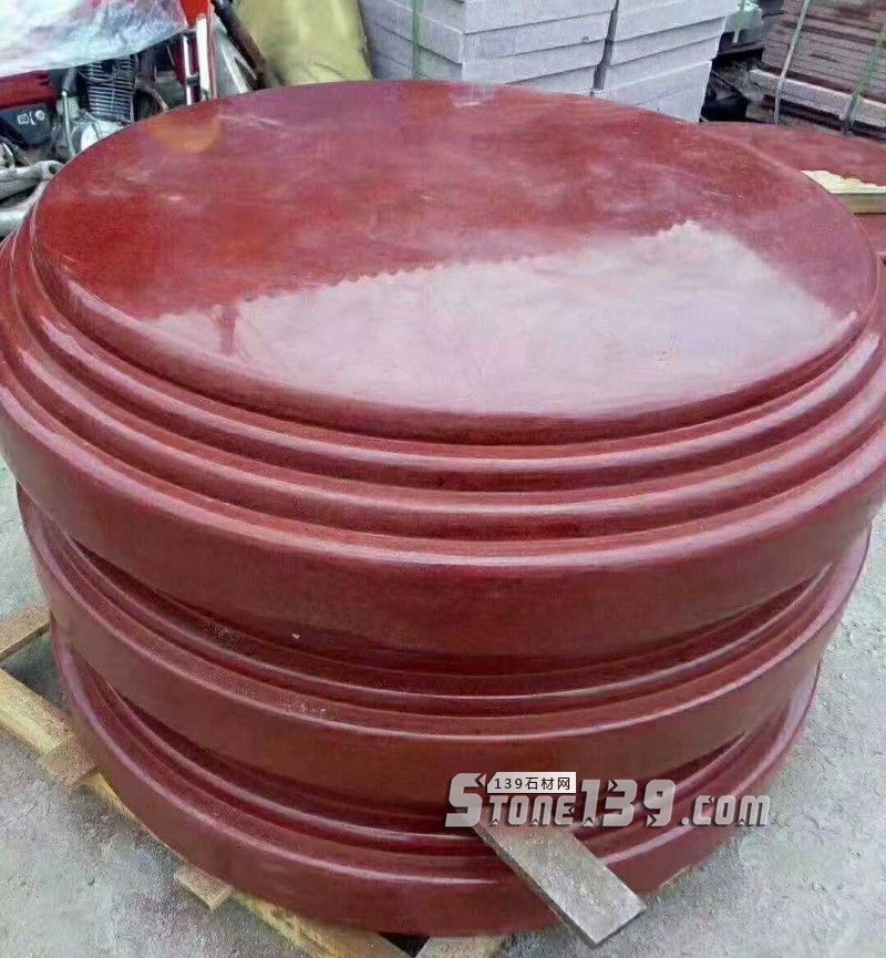 四川雅安天虹石材廠主營雅蒙黑、滎經紅（中國紅）、紫檀木紋、漢白玉