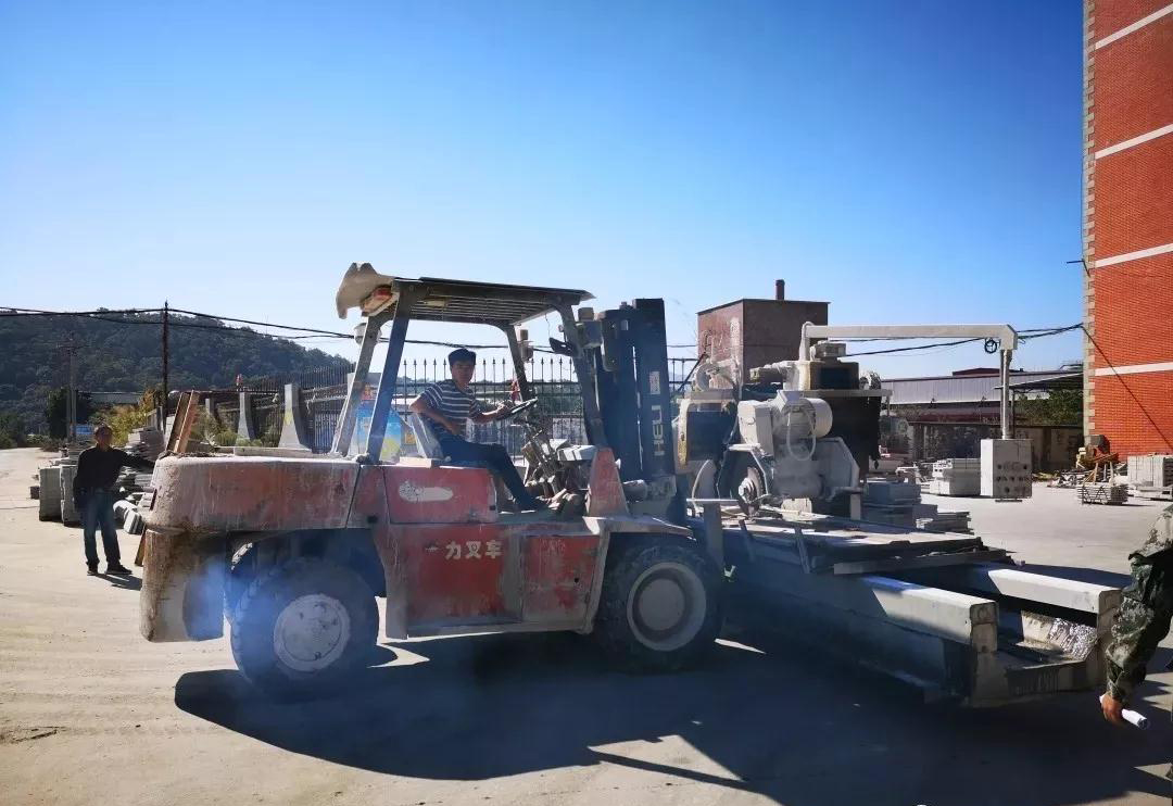 福建南安市豐州鎮石材行業環保整治現場